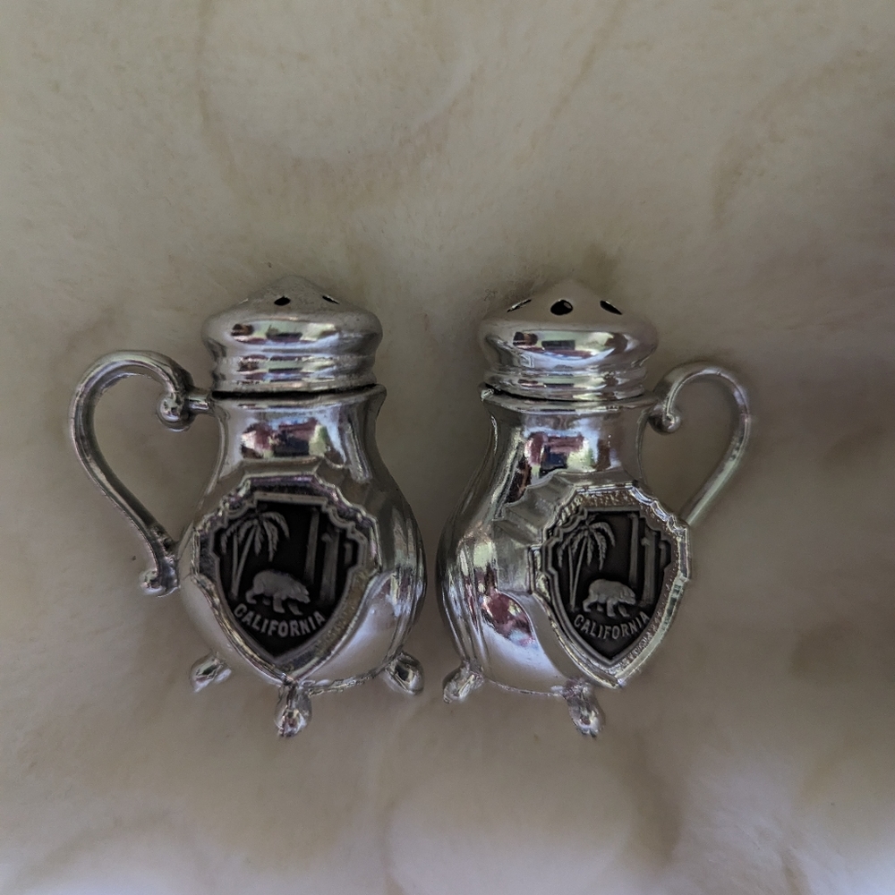 Vintage salt and pepper California